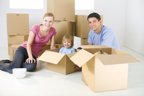 Local house removals team planning a move in Lambeth