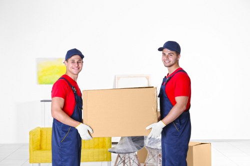 Man with van service helping with a local move in Lambeth