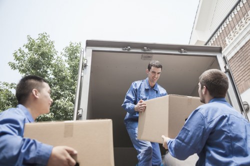 Professional business move preparation for a commercial property in Lambeth