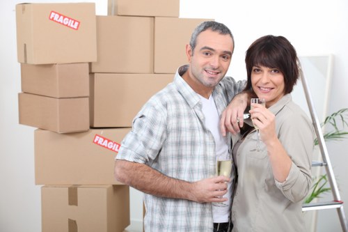 Office furniture removals and transport in Lambeth